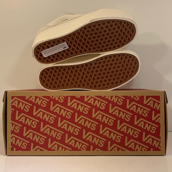 [BRAND NEW] VANS KNU STACK WHITE MULTI-COLOR LACES WOMENS SHOES SIZE 7 SNEAKERS - Picture 8 of 9